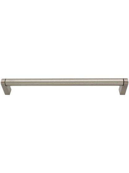 Pennington Bar Pull - 8 13/16 inch Center-to-Center in Satin Nickel.